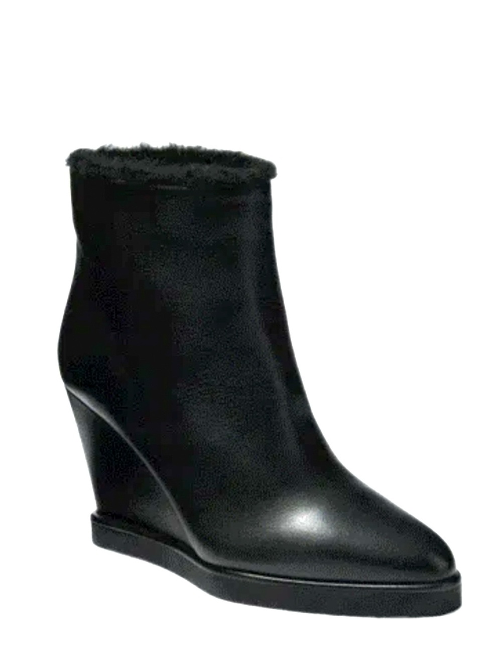 TAMARA MELLON 'Great Escape Leather Ankle Boots' in Black